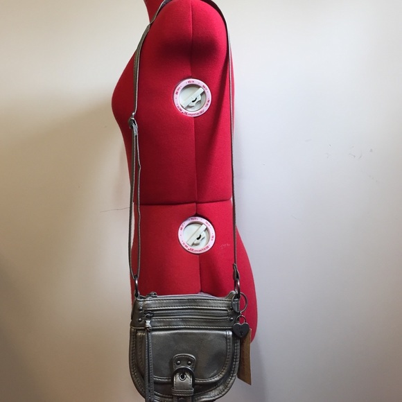 Pewter Grey Shoulder Bag