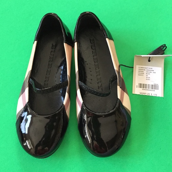 Burberry kids shoes