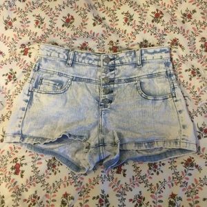 Acid Wash Shorts