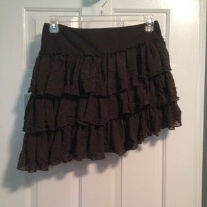 free people castaway skirt - charcoal