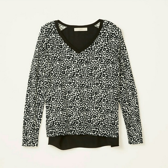 Patterned LOFT Summer Sweater