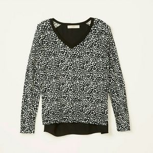 Patterned LOFT Summer Sweater