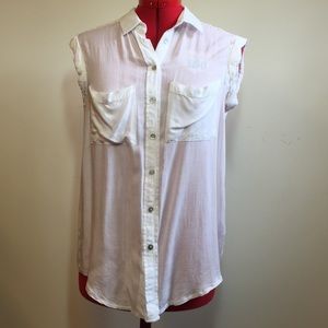 Super Soft Button-up Collared Blouse
