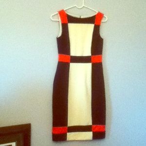 🚫SOLD!🎉HP🎉 Maggy London Colorblock Sheath Dress