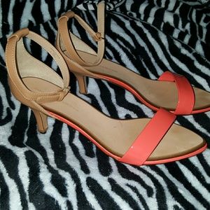 Zara kitten heel sandles