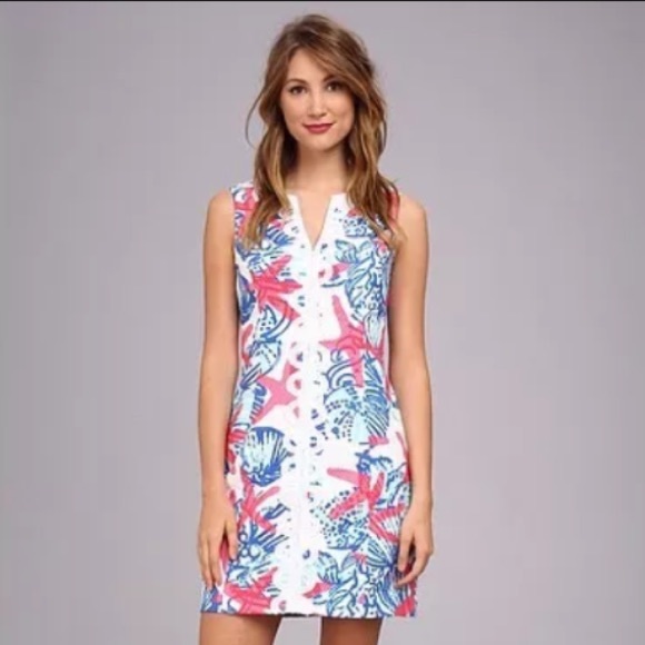 DISO Lilly Pulitzer She She Shells Janice Shift