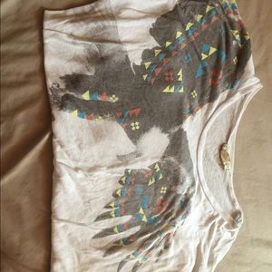 Flowy eagle shirt.
