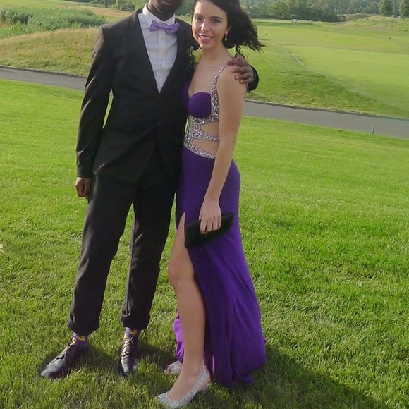 Jasz Couture Dresses & Skirts - Jasz Couture purple prom dress