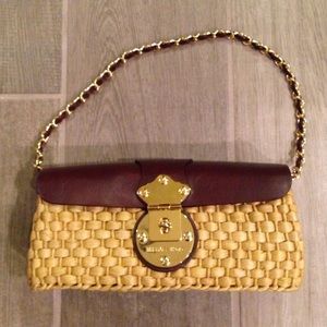 Micheal Kors Straw Bag