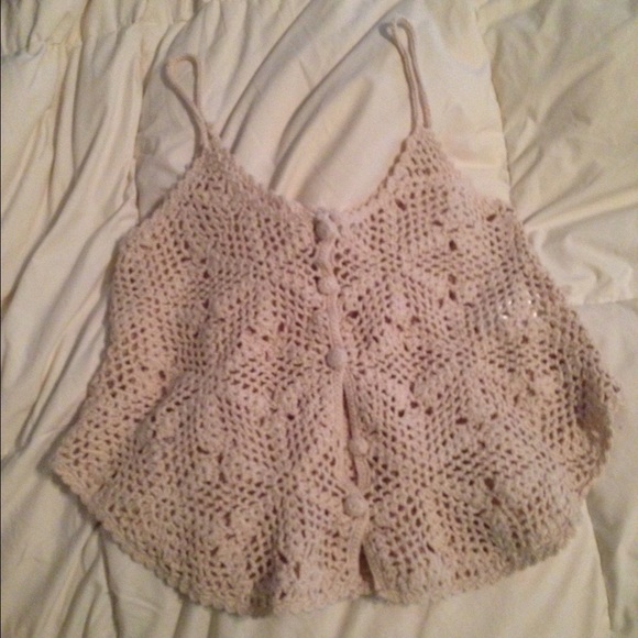 Crochet crop top