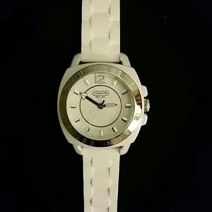 Coach  Watch White