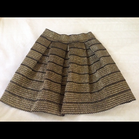 Ginger G  Dresses & Skirts - Shimmering Gold Skirt