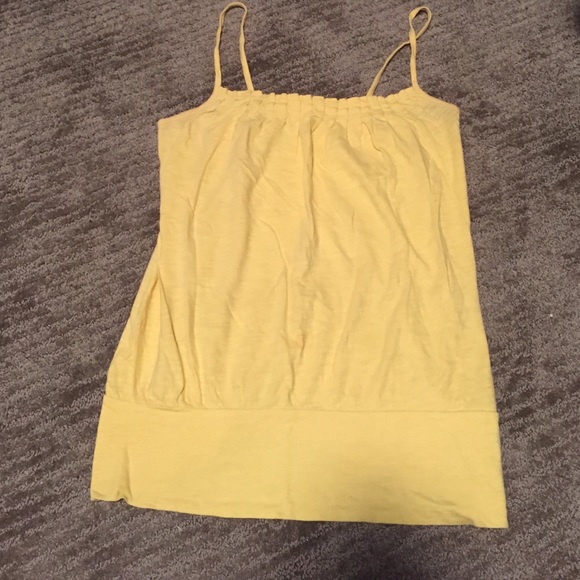 Cute yellow tank