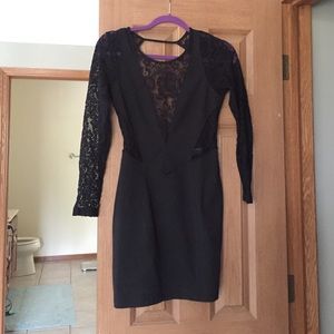long sleeve lace dress
