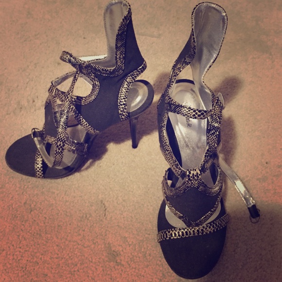 Grey heels