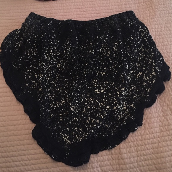 Black Bandeau top