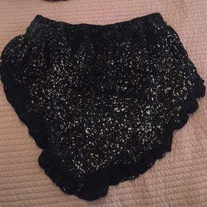 Black Bandeau top