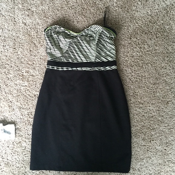 Strapless urban outfitters silence & noise dress