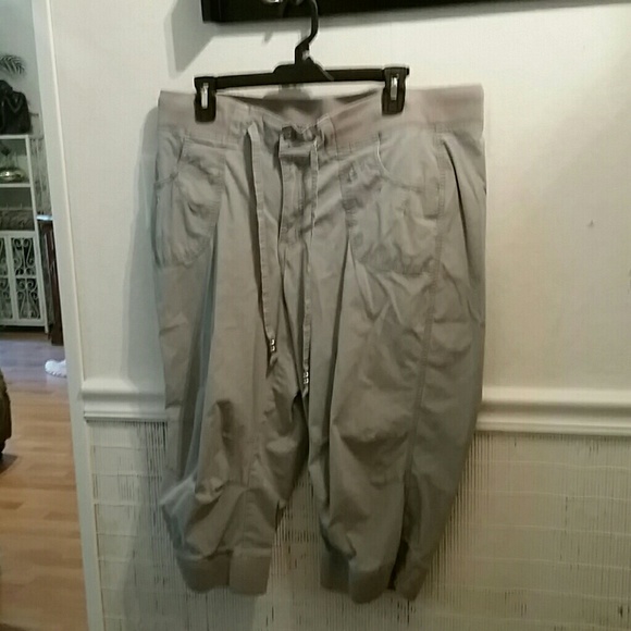 Lane Bryant Pants - Grey Lane Bryant Capris Size 18