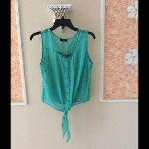 Teal Tank Top