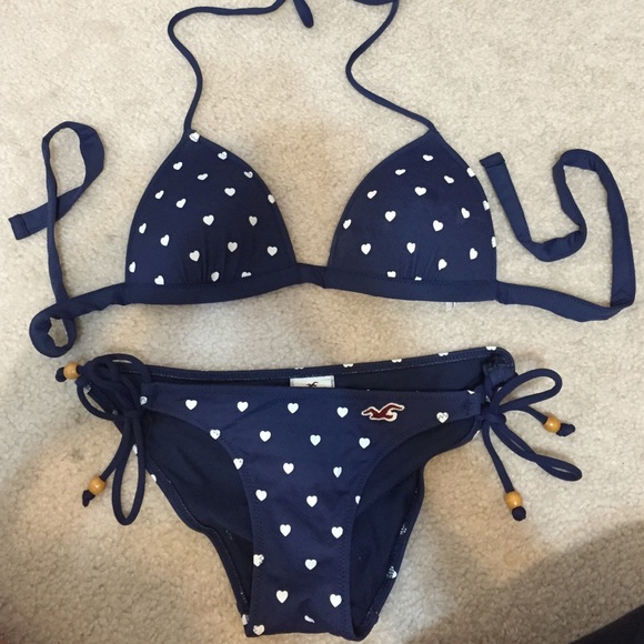 Hollister heart bikini