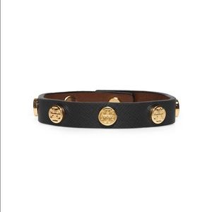 ❗️FLASH SALE❗️Tory Burch Single Wrap Logo Bracelet