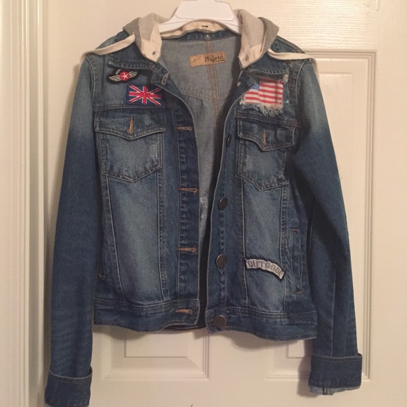patched up jean jacket