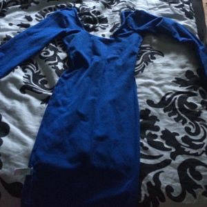 American Apparel Blue Bodycon dress