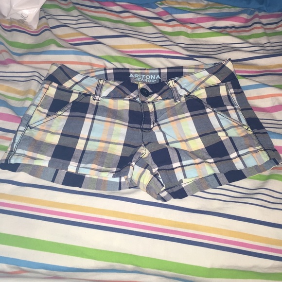 Plaid shorts
