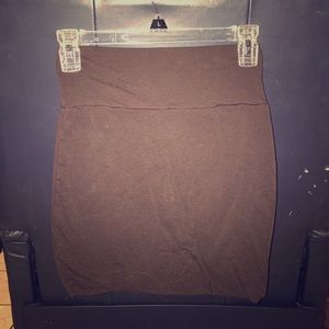 Brown skirt