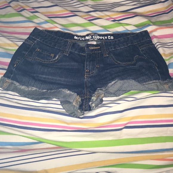 BRAND NEW dark wash Jean shorts