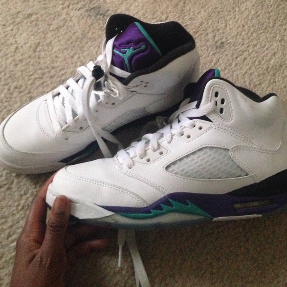 Jordan Shoes - Jordan Grape 5's