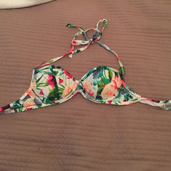 Floral Bikini Top