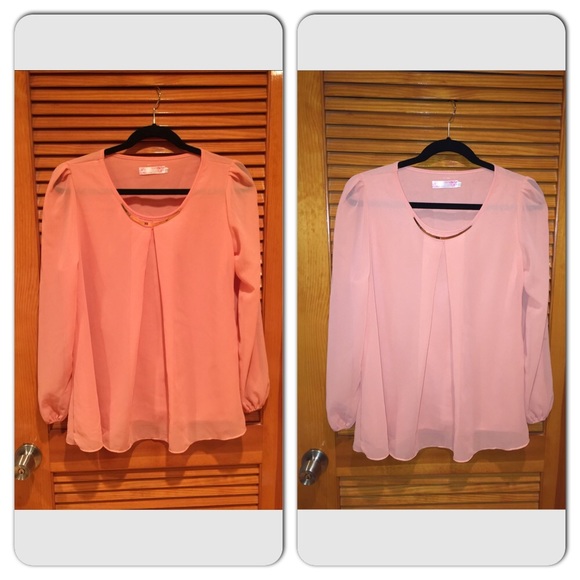 ✨NWOT✨ Long Sleeve Blouse - Picture 2 of 4