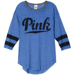 VS PINK boyfriend jersey Tee