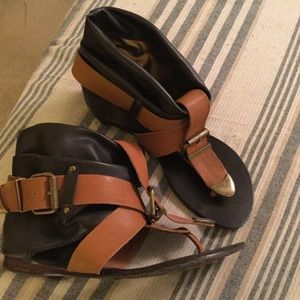 Ankle boot sandals! Super Super Cute