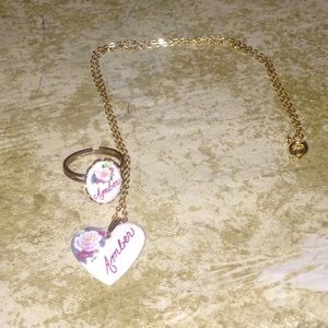 Ring and Necklace Set