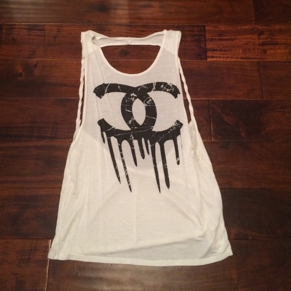 Chanel Open Back Tank Top
