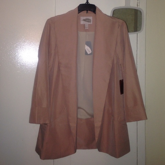 Collarless Blazer