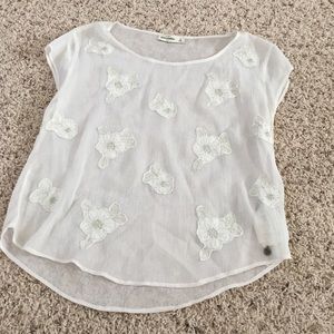 floral blouse