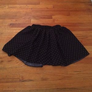 Polka dot skirt