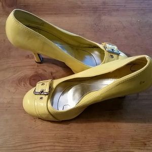 Yellow heels