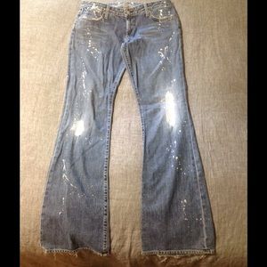 Paper Denim & Cloth Destroyed Jeans Sz 29!!!