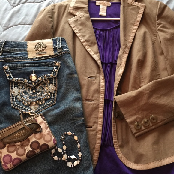 ✨Purple stylish long tank✨