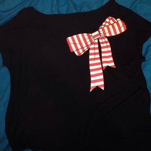 Forever 21 black short sleeved top