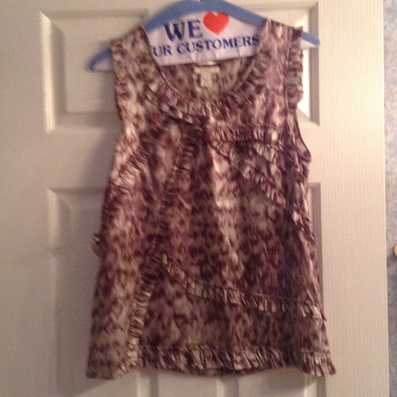 J. Crew silk top