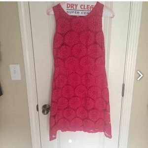 NWT Pink flower dress