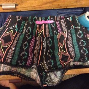 Aztec shorts