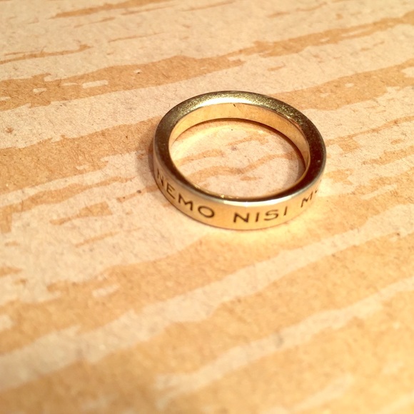 🚫🚫SOLDDD🚫🚫Marc Jacobs Latin Ring in Gold