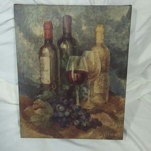 Wall Decor - Wine Painting